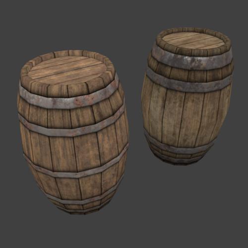barrel_wood_01 preview image